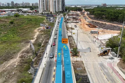 Nova etapa do Complexo Viário Maria do Carmo Alves altera trânsito na avenida Beira Mar a partir de março