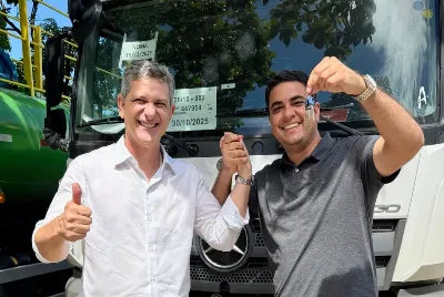 Prefeito Lucas de Flávio anuncia novo caminhão-pipa para Telha: “Mais eficiência aos serviços públicos”