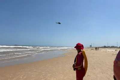 Jovem desaparece após mergulho na Praia do Jatobá