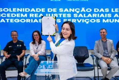 Prefeita Emília Corrêa sanciona reajustes salariais e amplia valorização dos servidores municipais