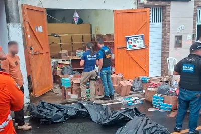 Operação São João Seguro apreende mais de 12 mil fogos armazenados de forma irregular em Sergipe