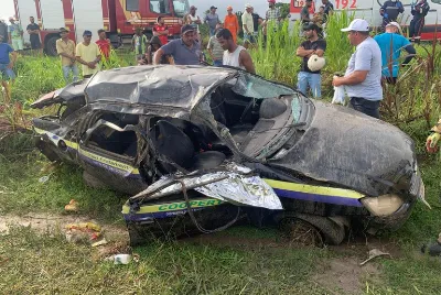 Capotamento na BR-101 deixa três mortos entre Estância e Umbaúba