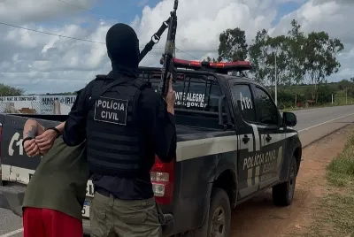 Ação conjunta prende, em Monte Alegre de Sergipe, investigado por feminicídio registrado em São Paulo