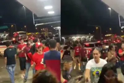 Ato político na porta da UFS termina em correria após suspeita de tiro; SSP diz que suspeito é PM