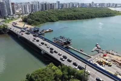 Trânsito na ponte Godofredo Diniz em Aracaju tem novo 'pare e siga' a partir desta quarta-feira