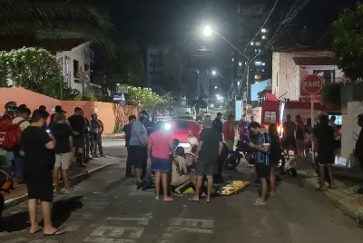 Homem que atropelou duas pessoas em Aracaju, instantes após um acidente, diz à polícia que não viu vítimas no chão