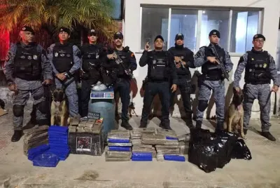 Após denúncia, cerca de cem quilos de maconha são apreendidos em Laranjeiras