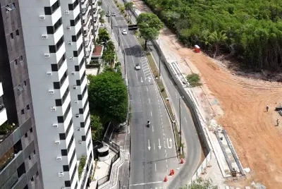 Trânsito na avenida Beira Mar passará por alterações a partir desta quinta-feira, 19