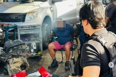 Desmanche de veículos de luxo é desativado pela Guarda Municipal em Aracaju