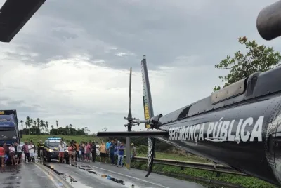 Seis pessoas ficam feridas em acidente na BR-101 em Santa Luzia do Itanhy