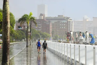 Previsão indica final de semana com chuvas fracas a moderadas em Sergipe