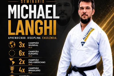 Multicampeão de Jiu-Jitsu Michael Langhi ministrará seminário em Aracaju
