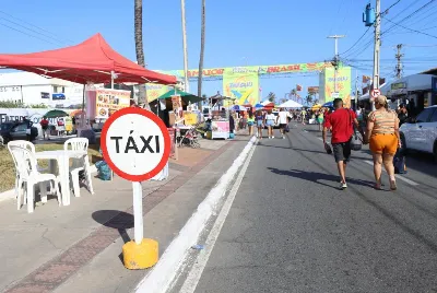 Pontos fixos de táxi e transporte por aplicativo serão disponibilizados durante o Pré-Caju