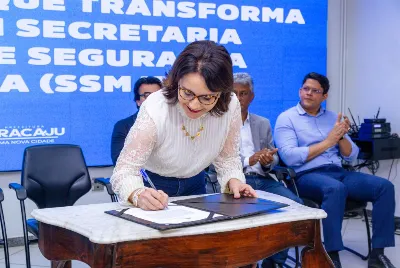 Prefeita Emília Corrêa sanciona Lei que moderniza a política de segurança em Aracaju