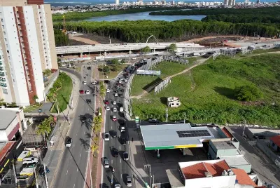 Obra do Complexo Viário Maria do Carmo altera trânsito na Av. Beira Mar a partir de sexta-feira, 17