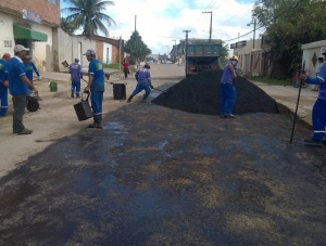 Secretaria de Obras de Itabaiana restaura av. Zefinha de Capitulino