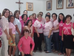 Goretti Reis participa de café da manhã em comemoração ao Outubro Rosa