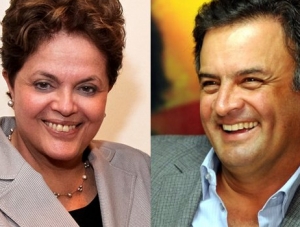 Presidência fica entre Dilma e Aécio no 2º turno