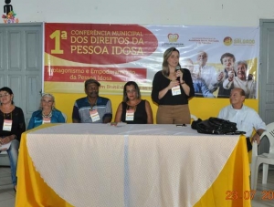 I Conferência Municipal dos Direitos da Pessoa Idosa é realizada em Salgado