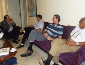Juca se reúne com o reitor da UFS para buscar soluções de combate à violência em Laranjeiras