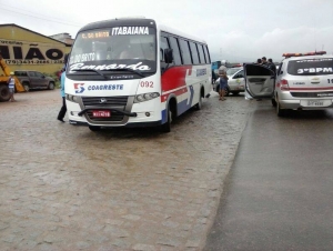 Polícia evita assalto a micro-ônibus da Coagreste em Itabaiana