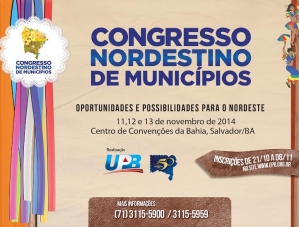 Congresso vai focar oportunidades e possibilidades para o Nordeste