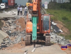 Com prazo de 150 dias, obras na BR 101 são iniciadas