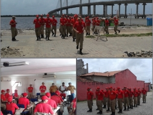 Bombeiros participam de aula inaugural dos Cursos de Formação de Sargentos