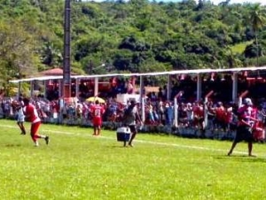 Final de semana de futebol em Laranjeiras