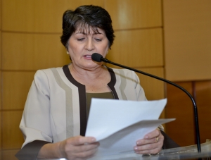 Maria Mendonça destaca Lei Maria da Penha