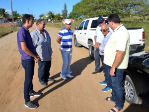 Diretor-presidente do DER/SE visita Propriá e povoados à convite do presidente da Câmara