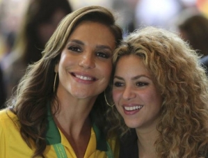 Shakira e Ivete Sangalo confirmadas para final da Copa