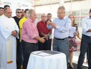 Prefeitura de Neópolis recebe governador do Estado para série de inaugurações no município