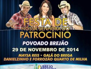 Brejo Grande se prepara para a Festa de Nossa Senhora do Patrocínio