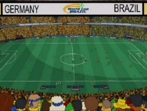 'Os Simpsons' 'previu' Alemanha derrotando Brasil e vencendo a Copa