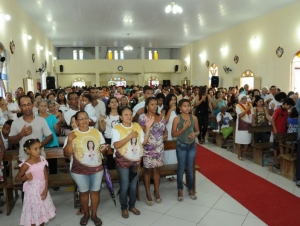 Socorro: Católicos do conjunto Jardim celebram a padroeira Nossa Senhora Rosa Mística