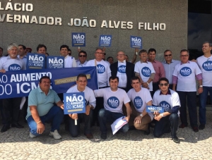 Empresários vão aos deputados protestar contra aumento de ICMS