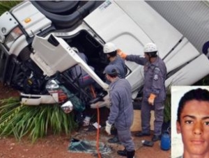 Motorista sergipano morre em acidente na BR-116