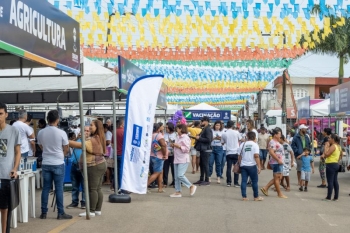 A unidade móvel da Deso esteve presente e pôde servir de instrumento para conscientização (Foto: Ascom Deso/ Divulgação)