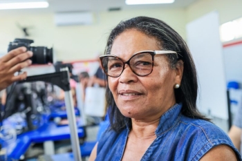 Maria Aparecida afirmou que já estava com a minha identidade vencida há quase 12 anos (Foto: Ascom Secc/ Divulgação)