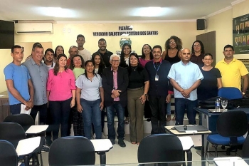 Alunos que participaram do curso de Oratória