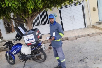 A troca dos hidrômetros acontece também por renovação, após cinco anos de instalação, dando maior qualidade na medição (Foto: Equipe Deso/ Divulgação)