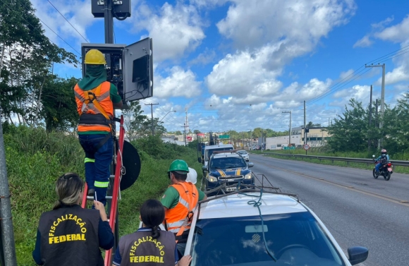 ITPS inicia verificação de novos medidores de velocidade na BR-101 em Sergipe