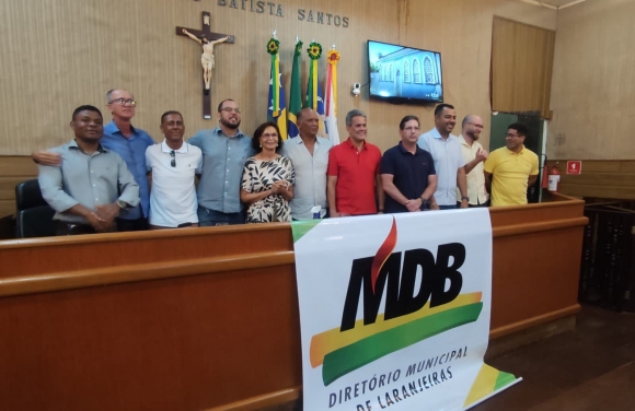 MDB Laranjeiras realiza convenção e elege novo diretório municipal