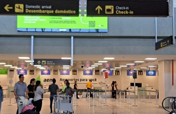 Aeroporto de Aracaju registra crescimento no fluxo de passageiros