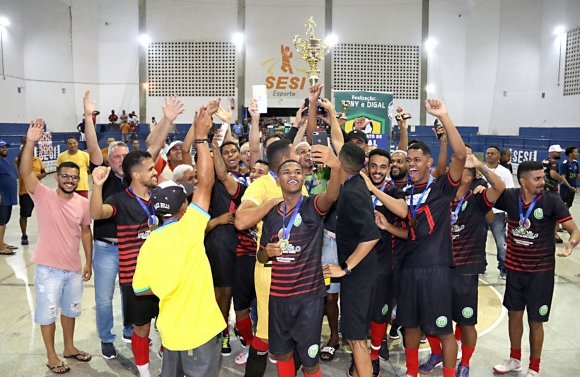 Cidade de Santa Rosa é anfitriã da final do Campeonato de Futsal do Vale do Cotinguiba