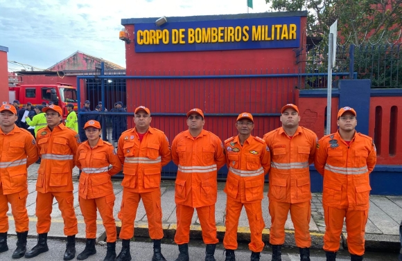 Equipe do Corpo de Bombeiros de Sergipe inicia missão no Rio Grande do Sul