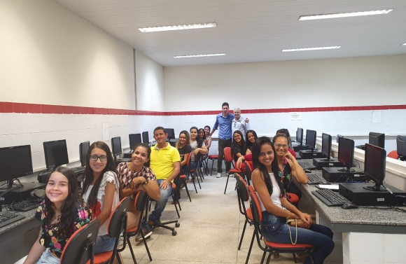 Telha promove aula inaugural do curso de Operador de Computador