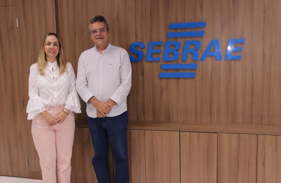 Deputado estadual Luciano Pimentel visita superintendente eleita do Sebrae/SE