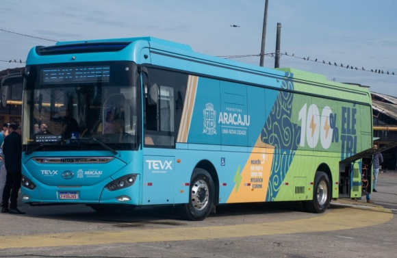 Prefeitura de Aracaju lança ônibus elétrico para aprovação da população